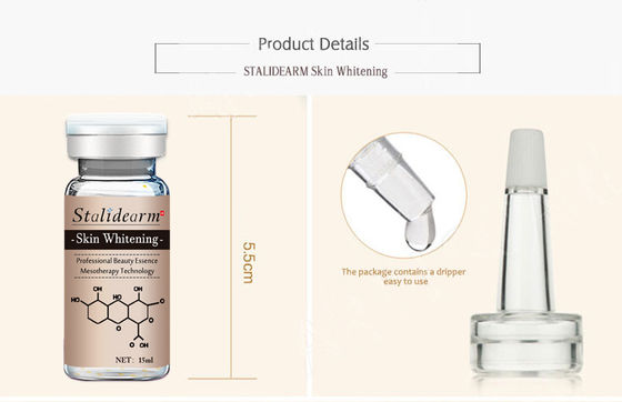 Enthäuten Sie helleres Mesoserum Microneedling besonders anfertigte Logo Anti Aging Whitening Serum