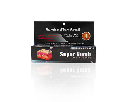 Lidocaine-aktuelle super taube Tätowierung, die Make-upbetäubungsmittel-Creme der Creme-30g 10g dauerhafte betäubt