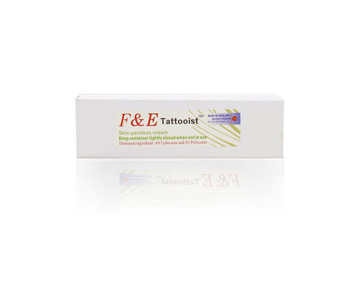 Tätowierungs-taube dauerhafte Make-up Lidocaine-Sahnecreme F&E 30g für Pemanent-Make-upaugenbrauen-Lippentätowierung Microneedling