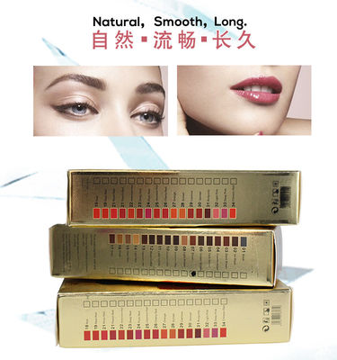 34 Farb-dauerhafte Make-uppigment PMU-Tätowierungs-Lippen-Microblading-Pigment-Tinte