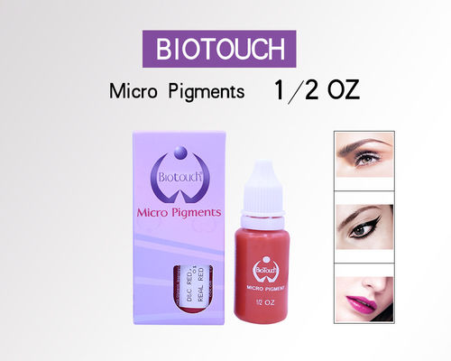 Schwärzen MikrGel polishgment-Tätowierung Biotouch schokoladenbraunes 1/2 Unze für Augenbrauen-Lippentätowierungs-dauerhaftes Make-uppigment mit Tinte