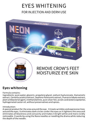 Neonmarken-ursprüngliche Antifalten-Augen-Serum Mesotherapy-Einspritzung, die Augen-Serum weiß wird