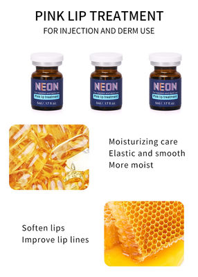 Rosa Lippenbehandlungs-Serum Mesotherapy-Lippenreparatur-Serum-Einspritzung 0,17 FL OZ