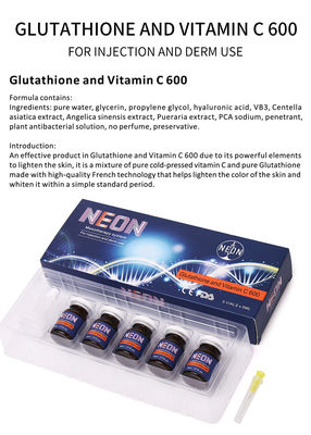 Haut Vitamin C, das Serum NEON-Mesotherapy-Glutathion weiß wird