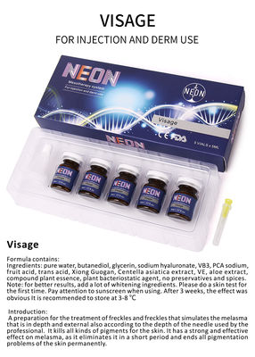 Antlitz-Mesotherapie-Serum-Haut-Behandlungs-Wesentlich-Satz-Einspritzung für das Antialtern, das sicheren natürlichen Effekt ernährt
