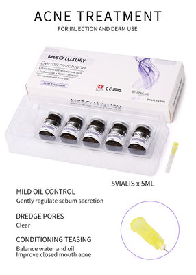 MESO LUXURY Injektions-Mesotherapie-Lösung Exosomen Serum Rote Flecken Haut Akne Behandlung