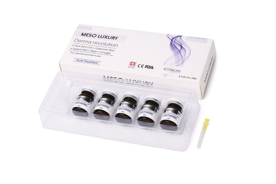MESO LUXURY Injektions-Mesotherapie-Lösung Exosomen Serum Rote Flecken Haut Akne Behandlung