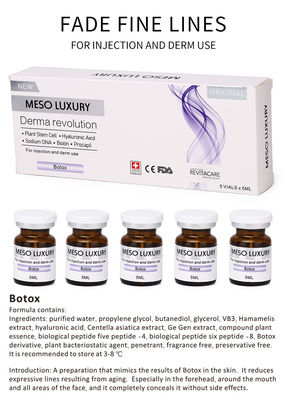 Mesotherapie Botox Exosome Serum Injektion Anti- Falten Haut Booster