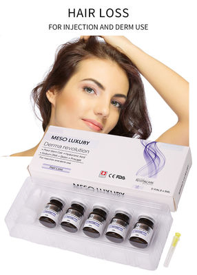 MESO Luxus Anti-Haarausfall Injektionsserum Mesotherapie-Lösung Haarwuchsbehandlung