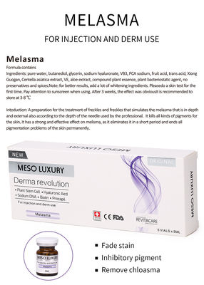 Anti- UV- Meso-Gesichts-Serum der Melasma-Abbau-Serum-Einspritzungs-5ml für schwarze Flecke