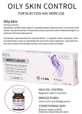 Peptid-Serum-Satz-Eigenmarke Soem des Öl-Steuer-Haut-Balancen-Serum-Meso- Luxus-Gold24k