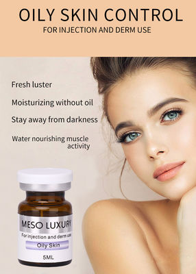 Peptid-Serum-Satz-Eigenmarke Soem des Öl-Steuer-Haut-Balancen-Serum-Meso- Luxus-Gold24k