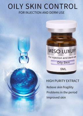 Peptid-Serum-Satz-Eigenmarke Soem des Öl-Steuer-Haut-Balancen-Serum-Meso- Luxus-Gold24k