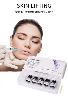 Exosome Injektion Hautlifting Injektionsampulle Serum gegen Falten Meso Serum