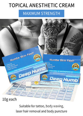 Tattoo Betäubungscreme Deep Numb Cream Permanent Make-up Anästhesiecreme Hochwertige Körper Tattoo Betäubung