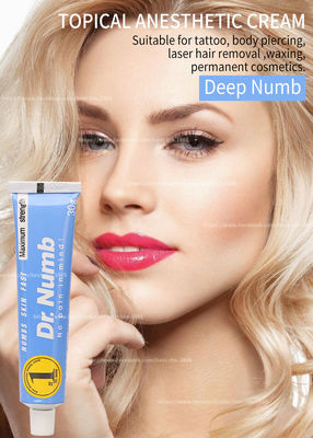 Dauerhafte Schminke Betäubungscreme Dr. Taub Lippe Augenbrauen Eyeliner Tattoo Taubcreme