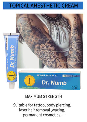 Dauerhafte Schminke Betäubungscreme Dr. Taub Lippe Augenbrauen Eyeliner Tattoo Taubcreme