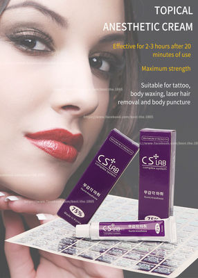 Endschmerz der Augenbrauen-Tätowierungs-sahnen die tauben betäubenden Creme-10g Make-up CSLab 75% dauerhafte Licocaine-Creme