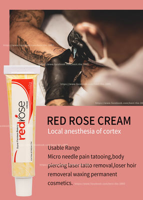 Roter dauerhafter Make-up Rose Numb Anesthetic Creams 10g Lidocaine, der Creme betäubt, beantragen 20 Minuten taub 5-6 Stunden lang