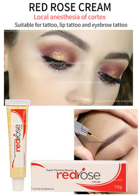 Roter dauerhafter Make-up Rose Numb Anesthetic Creams 10g Lidocaine, der Creme betäubt, beantragen 20 Minuten taub 5-6 Stunden lang