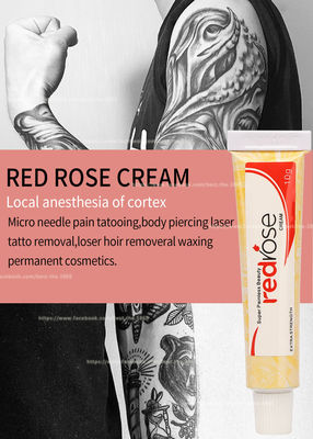 Roter dauerhafter Make-up Rose Numb Anesthetic Creams 10g Lidocaine, der Creme betäubt, beantragen 20 Minuten taub 5-6 Stunden lang
