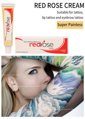Roter dauerhafter Make-up Rose Numb Anesthetic Creams 10g Lidocaine, der Creme betäubt, beantragen 20 Minuten taub 5-6 Stunden lang