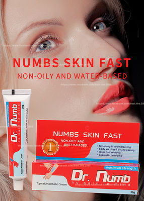 Dr. Numb Betäubungscreme Tattoo Betäubungscreme Gute Qualität Permanent Make-up Lidocaincreme