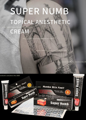 Super taube Tätowierungs-Endschmerz-rosa weiße Sahnecreme 10g 30g beantragen 20mins, das 3 Stunden lang Großhandelspreis-effektiv ist