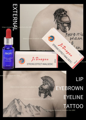 JINLONG-Tätowierungs-betäubender flüssiger transparenter Frost-Eis-Schmerz-Halt flüssiges 20ml