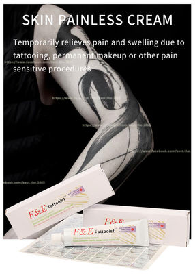 30G betäubender betäubender Creme/F&E Tattooist Skin Painless Cream, das 3 Stunden lang dauert