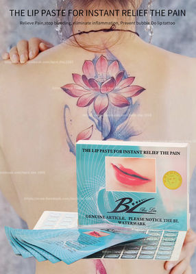 Lippen-Tattoo-Betäubungspaste Lippen-Permanent-Make-up Betäubungspflaster