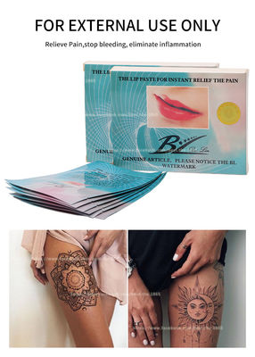 Lippen-Tattoo-Betäubungspaste Lippen-Permanent-Make-up Betäubungspflaster