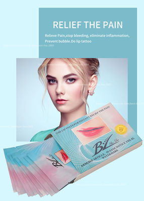 Hören Sie auf, betäubende Lippenpasten-dauerhafte Make-uplippenauflagen-Antiallergie zu bluten