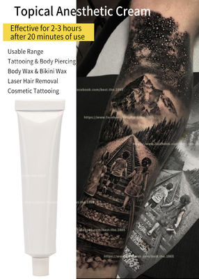 Einwachsen tauben betäubenden Creme des Tätowierungs-aktuellen Creme der schmerzlosen weißen Rohr-30G weißen Lidocaine-30g