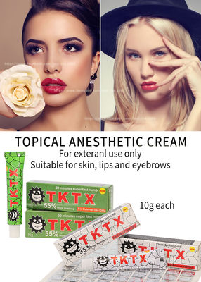 Ursprüngliche gelbe betäubende Creme 10g Microneedling TKTX für Laser-Haar-Abbau