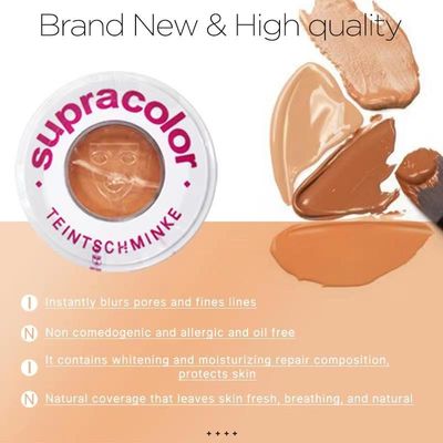 KRYOLAN SUPRACOLOR Foundation Deutschland Original Gesicht Lang anhaltende Wafter Proof Make-up Foundation