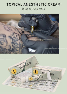 Creme-Tätowierungs-taube Creme-Körper-Tätowierung Dr.-Numb Tattoo Lidocaine, die Sahneeigenmarken-Tätowierungs-Endschmerz-Creme betäubt