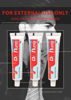 Betäuben dauerhafte Make-uptätowierung Dr.-Numb 30g schmerzlose Lidocaine-Sahnecreme, die Großhandels-Preis #45 TATTOOIST 30ml TKTX gelatieren