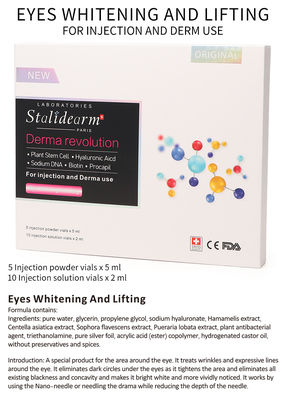 Stalidearm-Auge, das Jugend-Serum-Einspritzungs-Antifalten weiß wird, enthäuten anhebendes Wesentliches Derma Microneedling