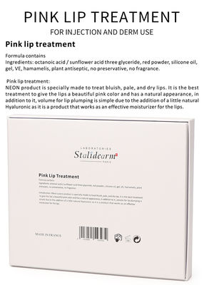 Lippenreparatur-Wesentliches Stalideram-Marken-Rosa-Lippeneinspritzungs-Behandlungs-Serum Derma Microneedling Mesotherapy
