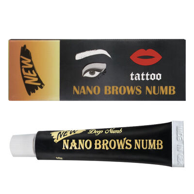 Anästhetische Creme mit Nano-Täubung