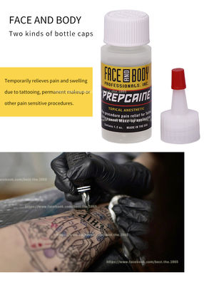 Prepcaine-Tätowierung, die Gel in hohem Grade effektives betäubendes Gel Tatoo betäubt