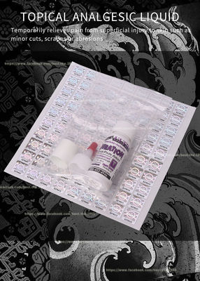 Dauerhafte Make-uptätowierung, die Gel 30ml Gel Soems Logo Pain Free Tattoo Anesthetic betäubt