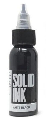 Matte Black Solid Ink Tattoo-Tinte schnelleres Färbungs30ml 60ML für dauerhaftes Make-up