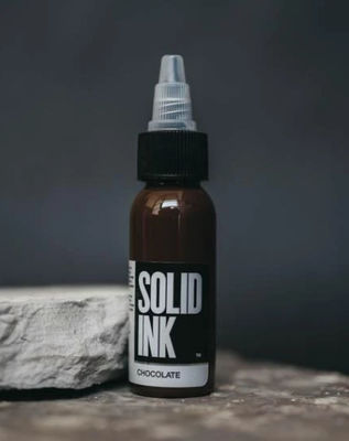 Natürliche schauende dauerhafte Schokolade 30ML des Make-uppigment-Festtinte-Tätowierungs-Tinten-strengen Vegetariers