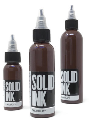 Natürliche schauende dauerhafte Schokolade 30ML des Make-uppigment-Festtinte-Tätowierungs-Tinten-strengen Vegetariers