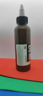 Organische Festtinte-Tätowierungs-Tinte dunkelbraunes 30ML 260ML des strengen Vegetariers nicht giftig