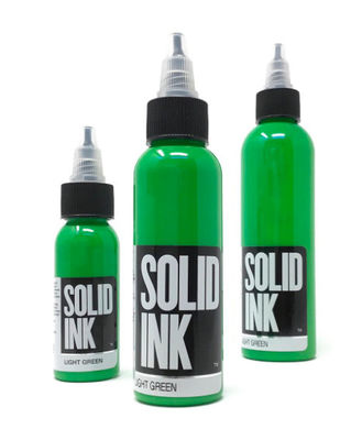 Grünes Mikrofesttinte-Tätowierungs-Tinten-Pigment 30ML 60ML 120ML 260ML