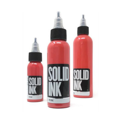 Super konzentrierte alle natürliche feste Tätowierungs-Tinte Tätowierungs-Tinten-Rose Blacks 120ml