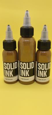 Tätowierungs-Tinten-MikrGel polishgment-hellbraune Tätowierungs-Tinte 60ML 120ML festes